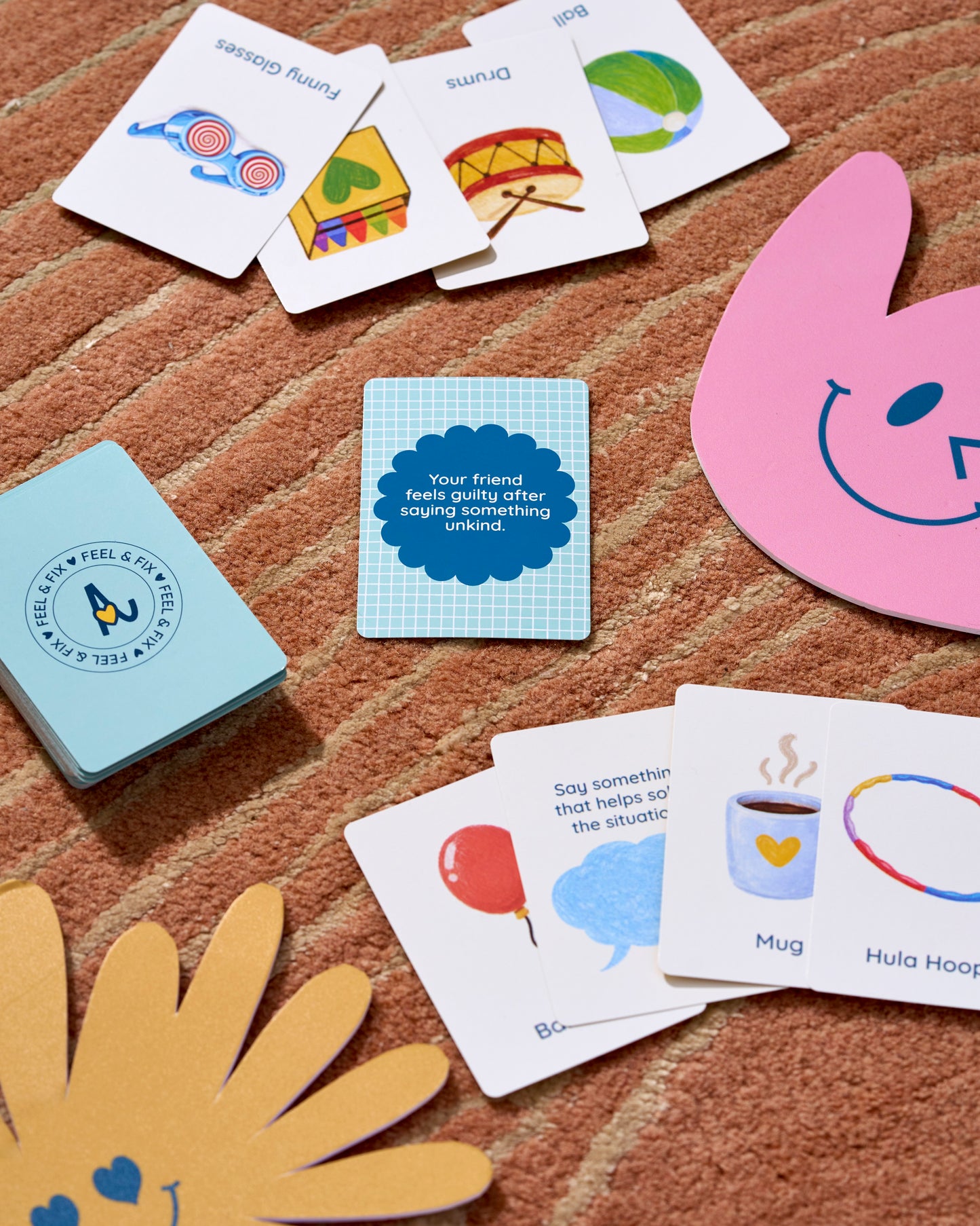 Feel & Fix, a screen-free card game for children